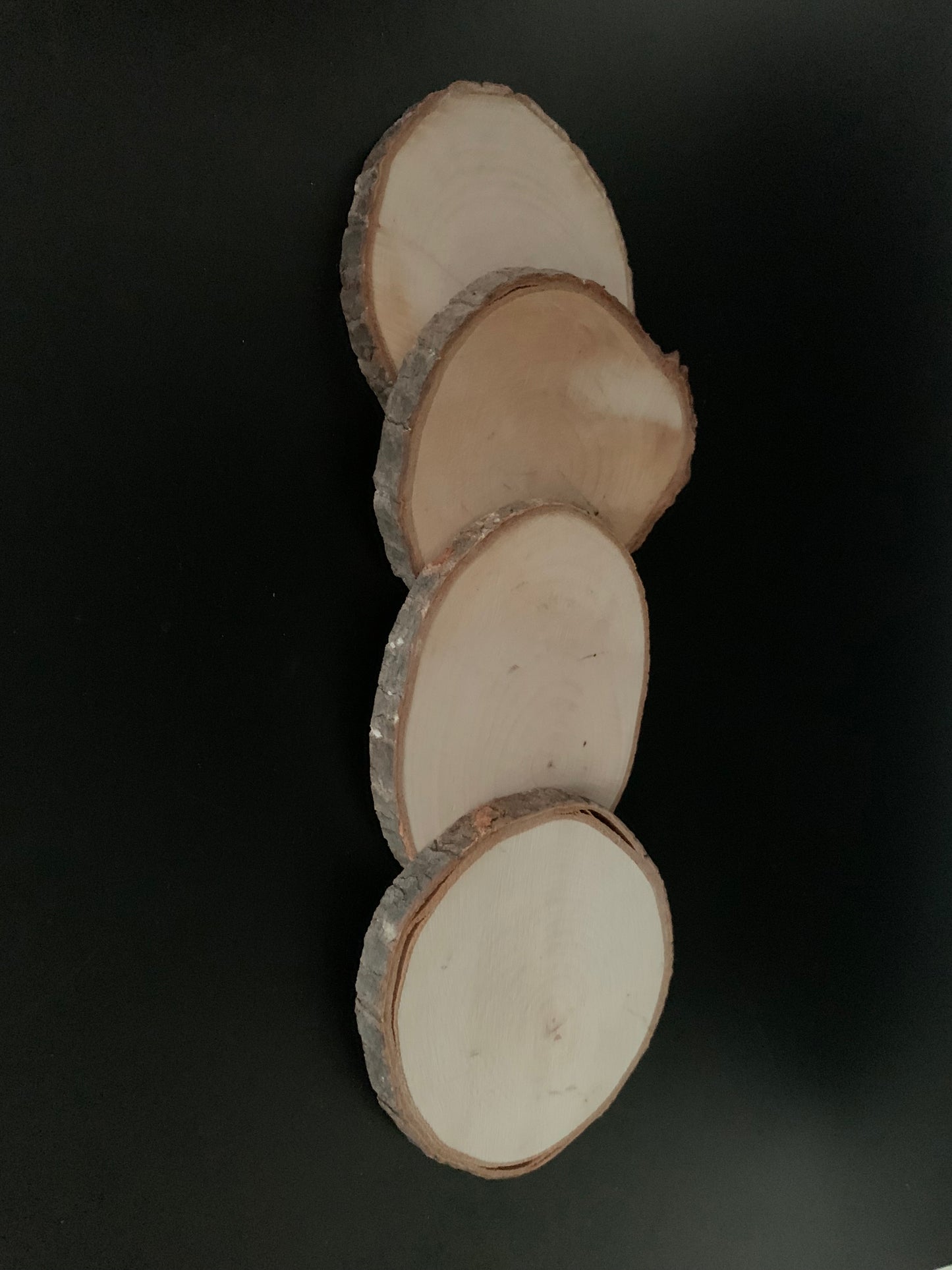 Custom engraved wood coasters